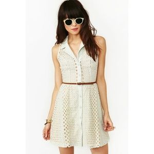 Nasty Gal Bubble Lace Dress